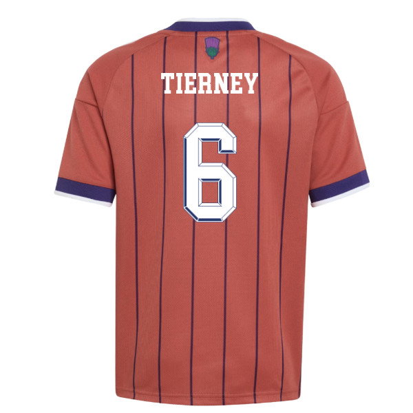 2026-2027 Scotland Away Shirt (Kids) (Tierney 6)-SoccerKits Hub | Buy Soccer Jerseys Online